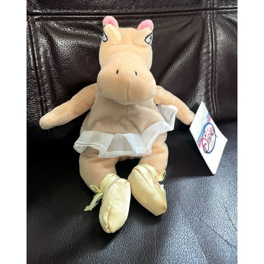Disney‎ Fantasia Hippo PLUSH Bean Bag Disney Store Exclusive